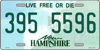 NH license plate 3955596