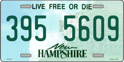 NH license plate 3955609
