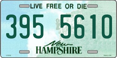 NH license plate 3955610