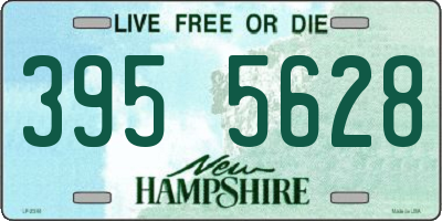 NH license plate 3955628