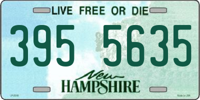 NH license plate 3955635