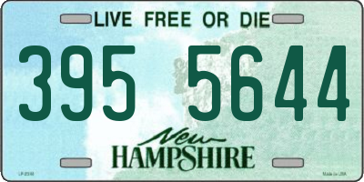 NH license plate 3955644