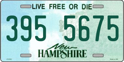 NH license plate 3955675
