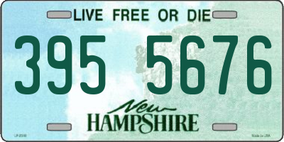 NH license plate 3955676