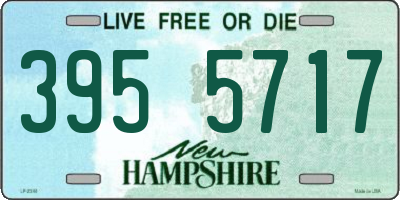 NH license plate 3955717