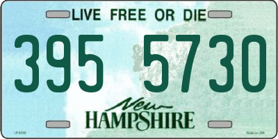 NH license plate 3955730