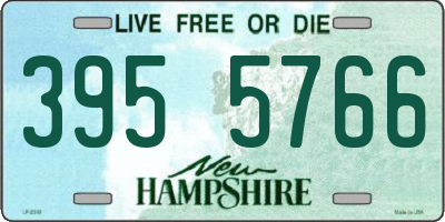 NH license plate 3955766