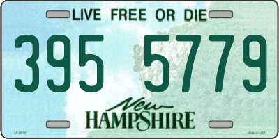 NH license plate 3955779