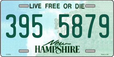 NH license plate 3955879