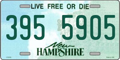 NH license plate 3955905