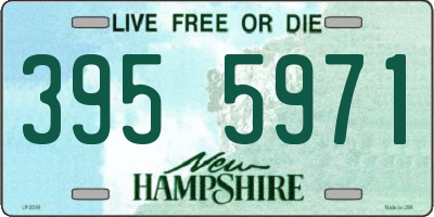 NH license plate 3955971