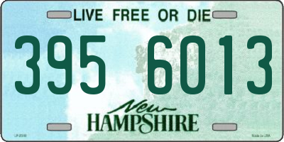 NH license plate 3956013