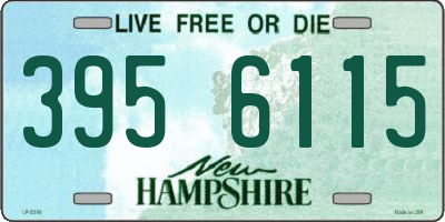 NH license plate 3956115
