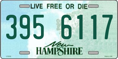 NH license plate 3956117