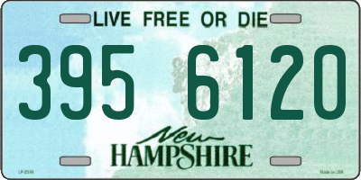 NH license plate 3956120