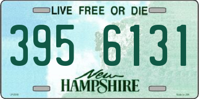 NH license plate 3956131