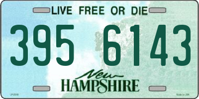 NH license plate 3956143