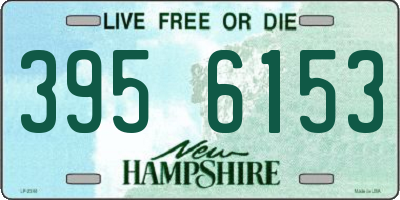 NH license plate 3956153
