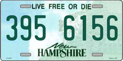 NH license plate 3956156
