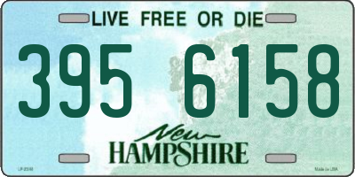 NH license plate 3956158