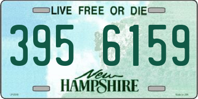 NH license plate 3956159