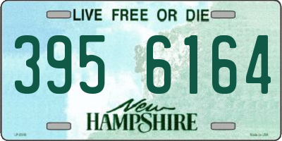 NH license plate 3956164