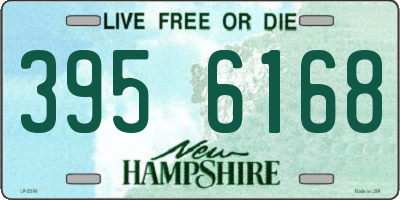 NH license plate 3956168