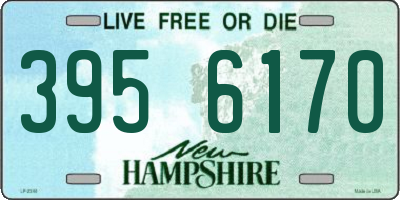 NH license plate 3956170
