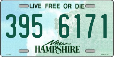 NH license plate 3956171