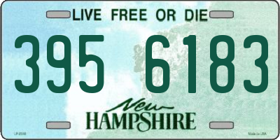NH license plate 3956183