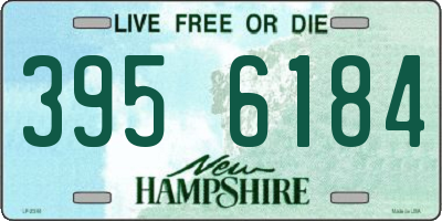 NH license plate 3956184