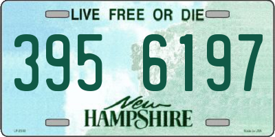 NH license plate 3956197
