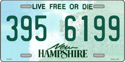 NH license plate 3956199