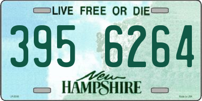 NH license plate 3956264