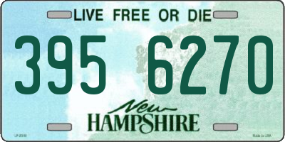 NH license plate 3956270