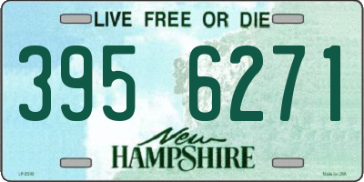 NH license plate 3956271