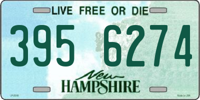 NH license plate 3956274