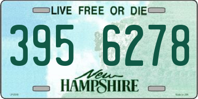 NH license plate 3956278
