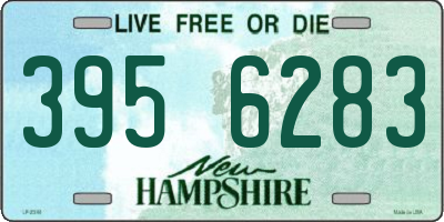 NH license plate 3956283