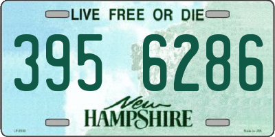 NH license plate 3956286
