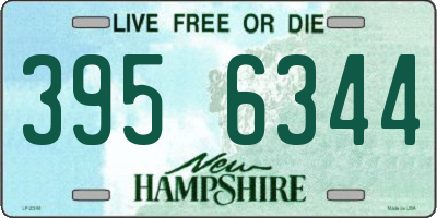 NH license plate 3956344