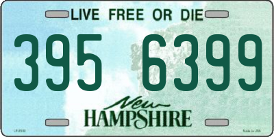 NH license plate 3956399