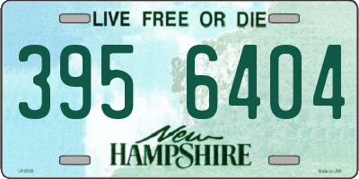 NH license plate 3956404