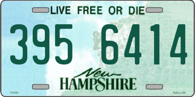 NH license plate 3956414