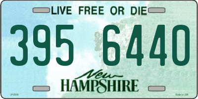 NH license plate 3956440