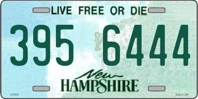 NH license plate 3956444