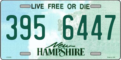 NH license plate 3956447