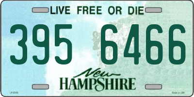 NH license plate 3956466