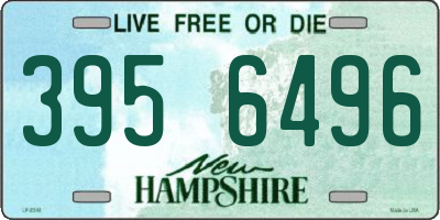 NH license plate 3956496