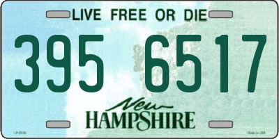 NH license plate 3956517